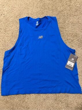 New Balance Women's Royal Blue Performance Tank Top